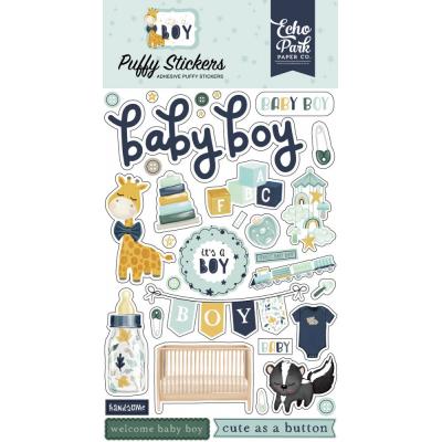 Echo Park It's A Boy Sticker - Puffy Stickers